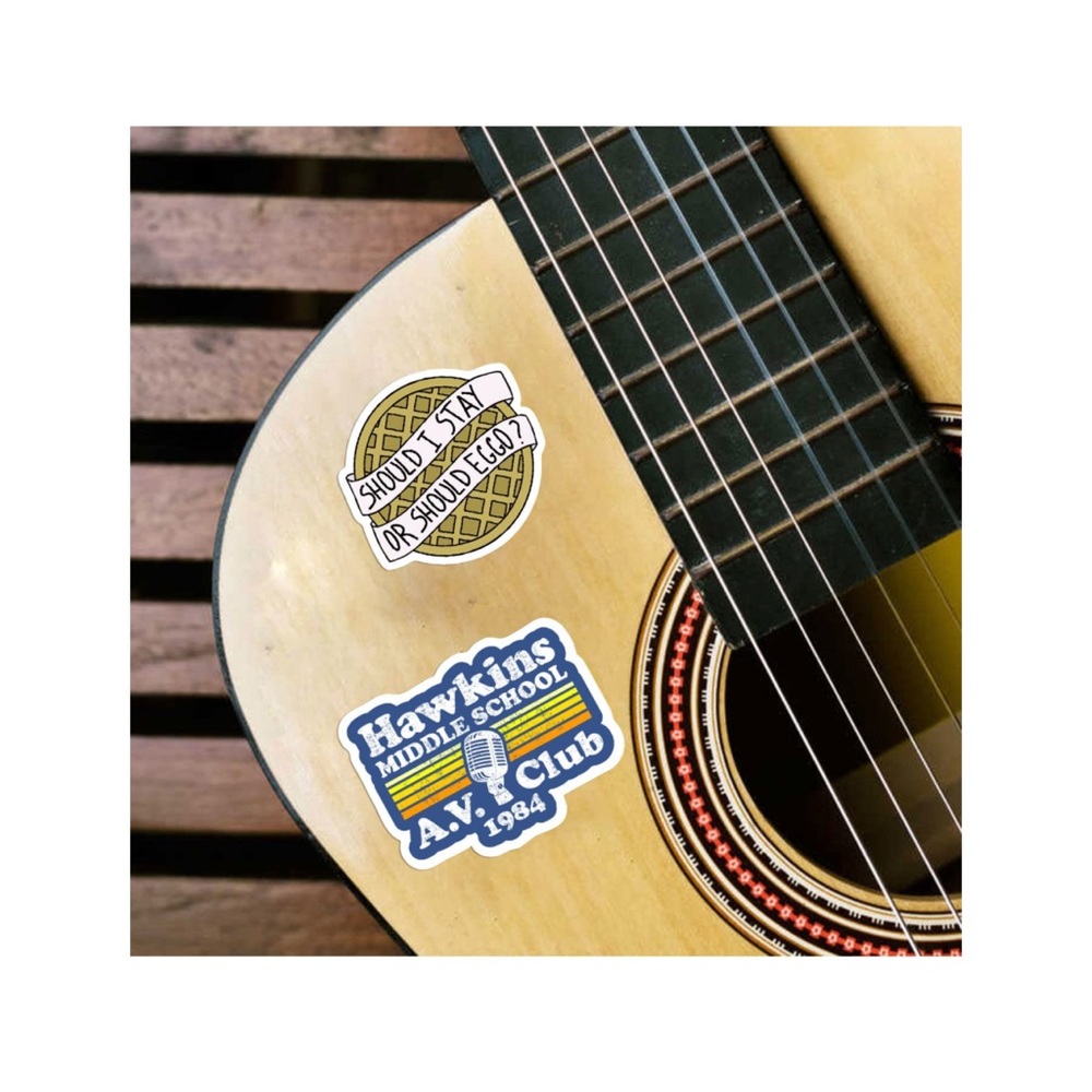 Stranger Things 42 Stickers - Picture 6 of 9